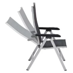 Kettler Basic+ Premium Klappsessel Aluminium/Textilene Silber/Lakritz 4 Kettler Basic+ Premium Klappsessel Aluminium/Textilene Silber/Lakritz -Kettler kettler basic premium klappsessel aluminium textilene 1439309 3