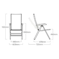 Kettler Basic+ Premium Klappsessel Aluminium/Textilene Silber/Lakritz 10 Kettler Basic+ Premium Klappsessel Aluminium/Textilene Silber/Lakritz -Kettler kettler basic premium klappsessel aluminium textilene 1439309 9