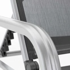 Kettler Basic Plus Gartenliege Aluminium/Textilene Silber/Anthrazit 6 Kettler Basic Plus Gartenliege Aluminium/Textilene Silber/Anthrazit -Kettler kettler basicplus stapelliege silber anthrazit 0301214 0000 7