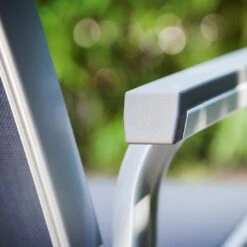 Kettler Basic Plus Stapelsessel Aluminium/Textilene Silber/Anthrazit 11 Kettler Basic Plus Stapelsessel Aluminium/Textilene Silber/Anthrazit -Kettler kettler basicplus stapelsessel silber anthrazit 0301202 0000 11