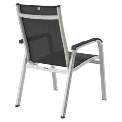 Kettler Basic Plus Stapelsessel Aluminium/Textilene Silber/Anthrazit 6 Kettler Basic Plus Stapelsessel Aluminium/Textilene Silber/Anthrazit -Kettler kettler basicplus stapelsessel silber anthrazit 0301202 0000 6