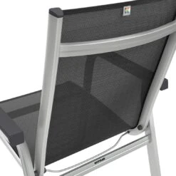 Kettler Basic Plus Stapelsessel Aluminium/Textilene Silber/Anthrazit 8 Kettler Basic Plus Stapelsessel Aluminium/Textilene Silber/Anthrazit -Kettler kettler basicplus stapelsessel silber anthrazit 0301202 0000 8