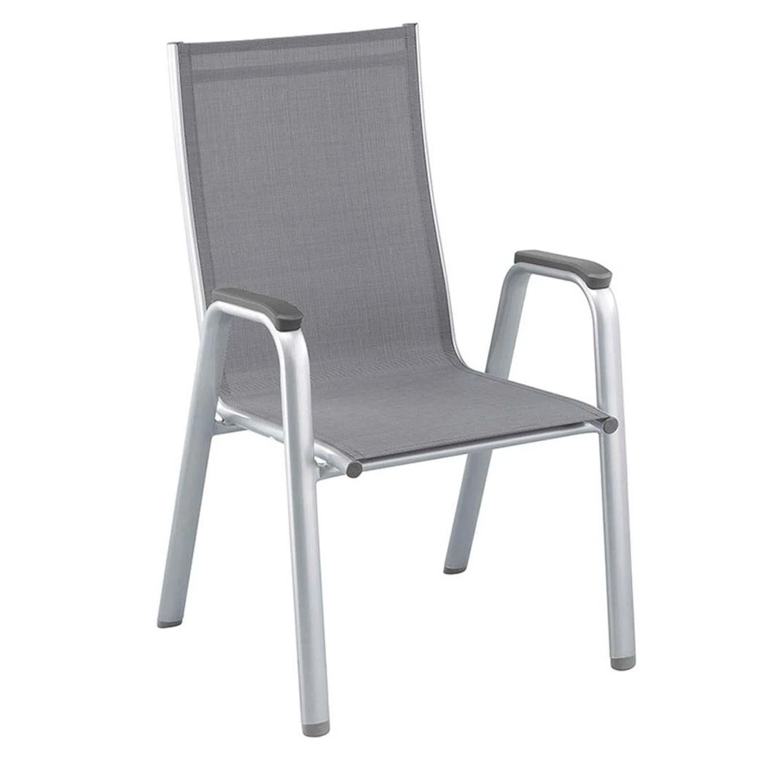 Kettler Cirrus Stapelsessel-Set Aluminium/Textilene Silber/Anthrazit-Grau Kettler Cirrus Stapelsessel-Set Aluminium/Textilene Silber/Anthrazit-Grau -Kettler kettler cirrus stapelsessel set aluminium textilene 1484618 2