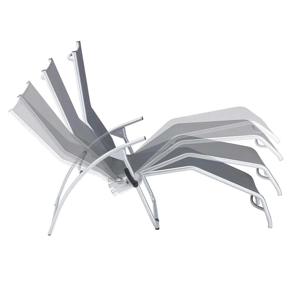 Kettler Tampa Bäderliege Aluminium/Batyline Silber/Anthrazit Kettler Tampa Bäderliege Aluminium/Batyline Silber/Anthrazit -Kettler kettler comfort baderliege aluminium outdoorgewebe silber anthrazit 1084680 3