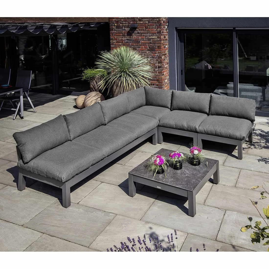 Kettler Comfort Ecklounge Aluminium/Agora Anthrazit Matt/Graphite Kettler Comfort Ecklounge Aluminium/Agora Anthrazit Matt/Graphite -Kettler kettler comfort ecklounge aluminium acryl 1476071 1