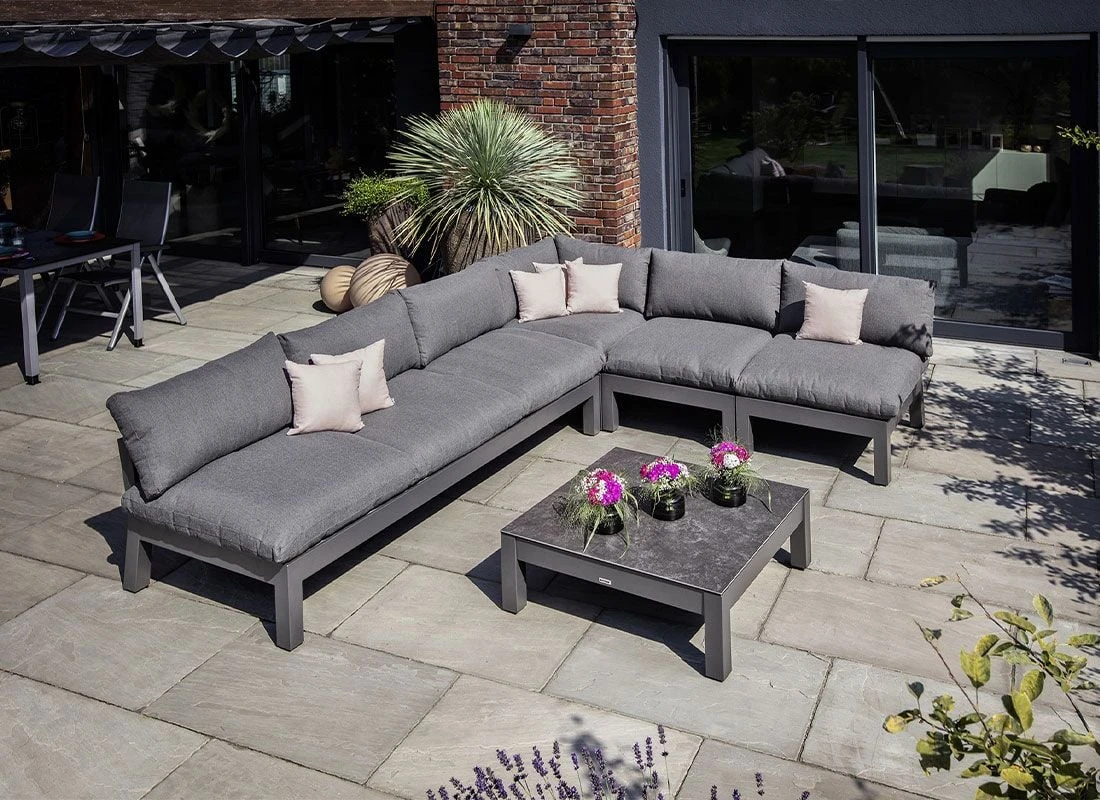 Kettler Comfort Eck-/Endmodul Aluminium/Agora Anthrazit Matt/Graphite Kettler Comfort Eck-/Endmodul Aluminium/Agora Anthrazit Matt/Graphite -Kettler kettler comfort eckmodul aluminium acryl 1438517 8