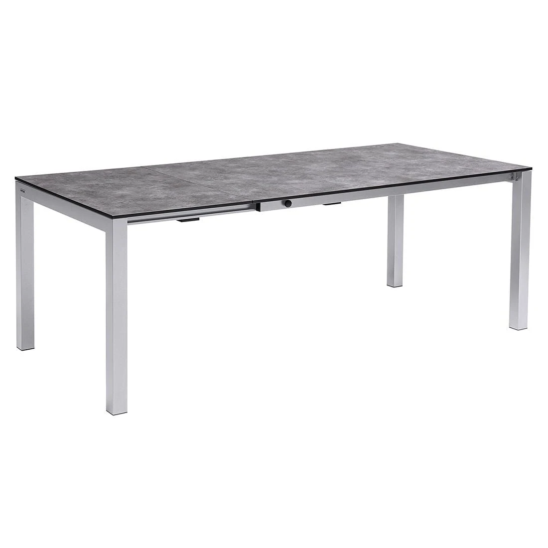 Kettler Cubic Ausziehtisch 150/210x95 cm Aluminium/HPL Silber/Anthrazit Kettler Cubic Ausziehtisch 150/210x95 Cm Aluminium/HPL Silber/Anthrazit -Kettler kettler cubic ausziehtisch 150 210x95 cm aluminium hpl 1369932 2