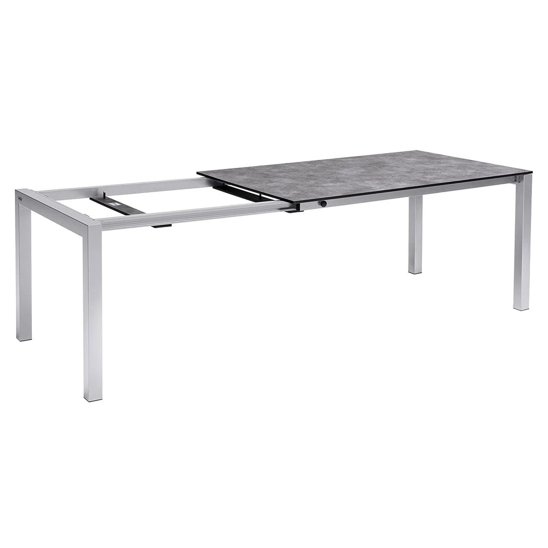 Kettler Cubic Ausziehtisch 150/210x95 cm Aluminium/HPL Silber/Anthrazit Kettler Cubic Ausziehtisch 150/210x95 Cm Aluminium/HPL Silber/Anthrazit -Kettler kettler cubic ausziehtisch 150 210x95 cm aluminium hpl 1369932 3