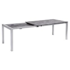 Kettler Cubic Ausziehtisch 150/210x95 Cm Aluminium/HPL Silber/Anthrazit 4 Kettler Cubic Ausziehtisch 150/210x95 Cm Aluminium/HPL Silber/Anthrazit -Kettler kettler cubic ausziehtisch 150 210x95 cm aluminium hpl 1369932 4