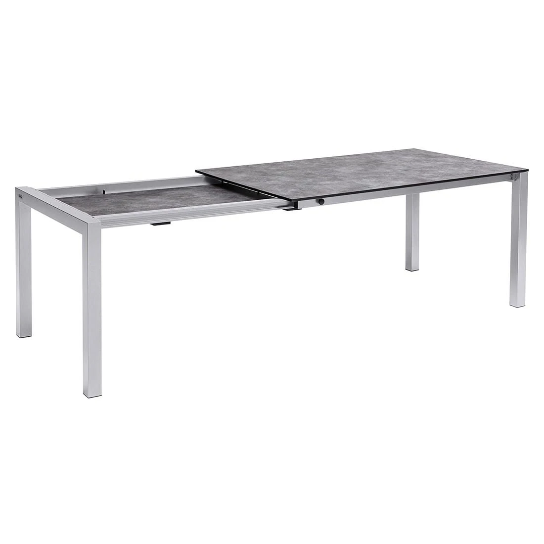 Kettler Cubic Ausziehtisch 150/210x95 cm Aluminium/HPL Silber/Anthrazit Kettler Cubic Ausziehtisch 150/210x95 Cm Aluminium/HPL Silber/Anthrazit -Kettler kettler cubic ausziehtisch 150 210x95 cm aluminium hpl 1369932 4