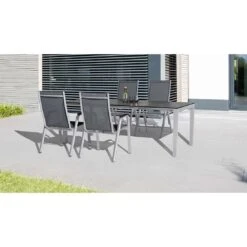 Kettler Cubic Ausziehtisch 150/210x95 Cm Aluminium/HPL Silber/Anthrazit 7 Kettler Cubic Ausziehtisch 150/210x95 Cm Aluminium/HPL Silber/Anthrazit -Kettler kettler cubic ausziehtisch 150 210x95 cm aluminium hpl 1369932 7