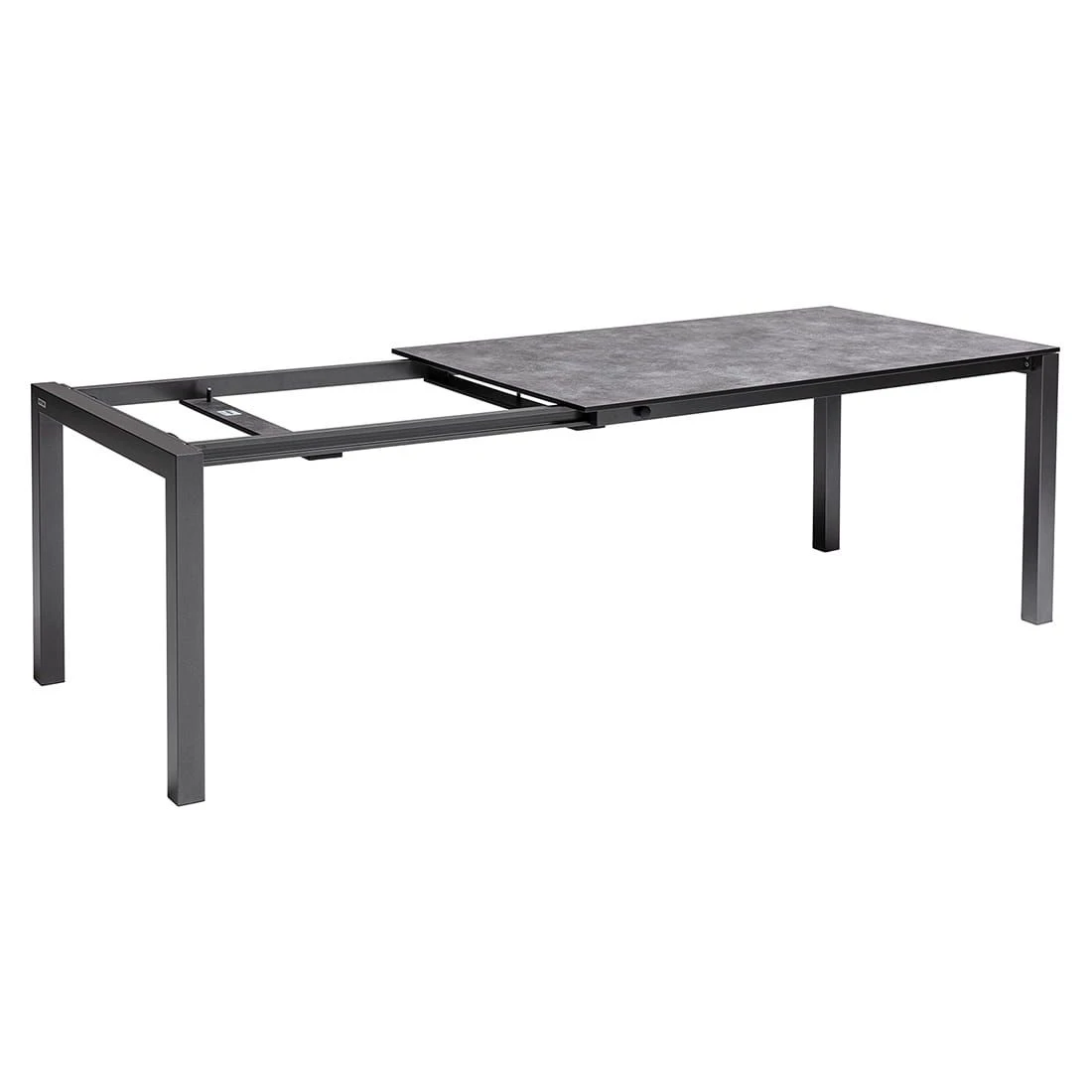 Kettler Cubic Ausziehtisch 150/210x95 cm Aluminium/HPL Anthrazit/Anthrazit Kettler Cubic Ausziehtisch 150/210x95 Cm Aluminium/HPL Anthrazit/Anthrazit -Kettler kettler cubic ausziehtisch 150 210x95 cm aluminium hpl 1369943 3