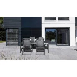 Kettler Cubic Ausziehtisch 210/270/330x95 Cm Aluminium/HPL Anthrazit/Anthrazit -Kettler kettler cubic ausziehtisch 210 270 330x95 cm edelstahl hpl anthrazit anthrazit 1292954 7