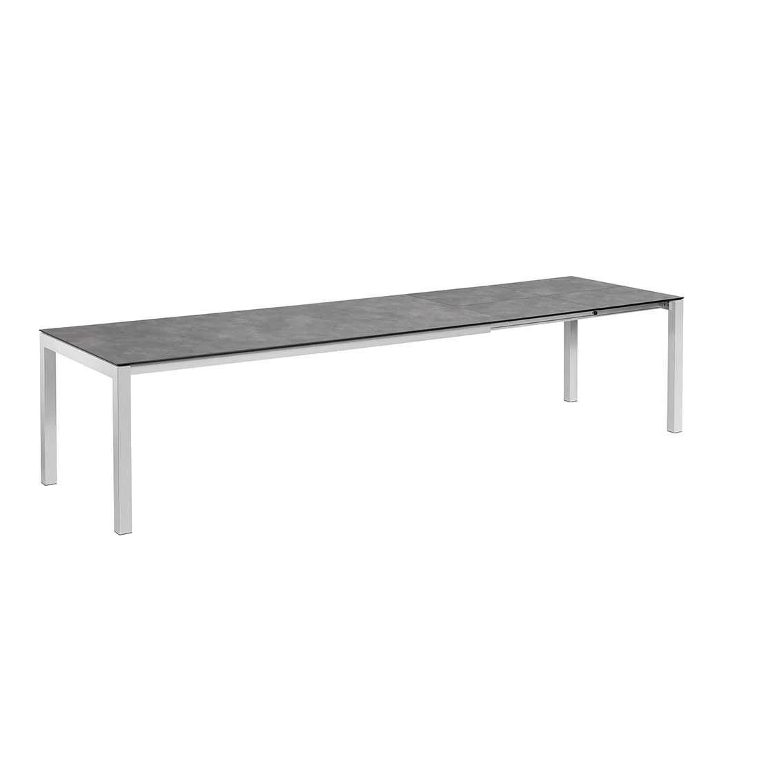 Kettler Cubic Ausziehtisch 210/270/330x95 cm Aluminium/HPL Silber/Anthrazit Kettler Cubic Ausziehtisch 210/270/330x95 Cm Aluminium/HPL Silber/Anthrazit -Kettler kettler cubic ausziehtisch 210 270 330x95 cm edelstahl hpl silber anthrazit 1292943 5