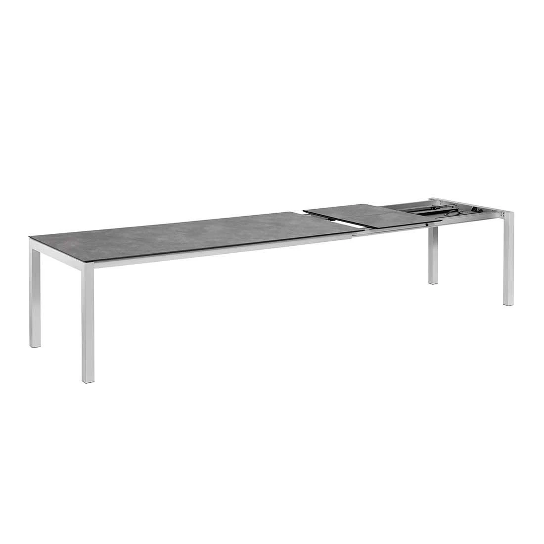 Kettler Cubic Ausziehtisch 210/270/330x95 cm Aluminium/HPL Silber/Anthrazit Kettler Cubic Ausziehtisch 210/270/330x95 Cm Aluminium/HPL Silber/Anthrazit -Kettler kettler cubic ausziehtisch 210 270 330x95 cm edelstahl hpl silber anthrazit 1292943 7