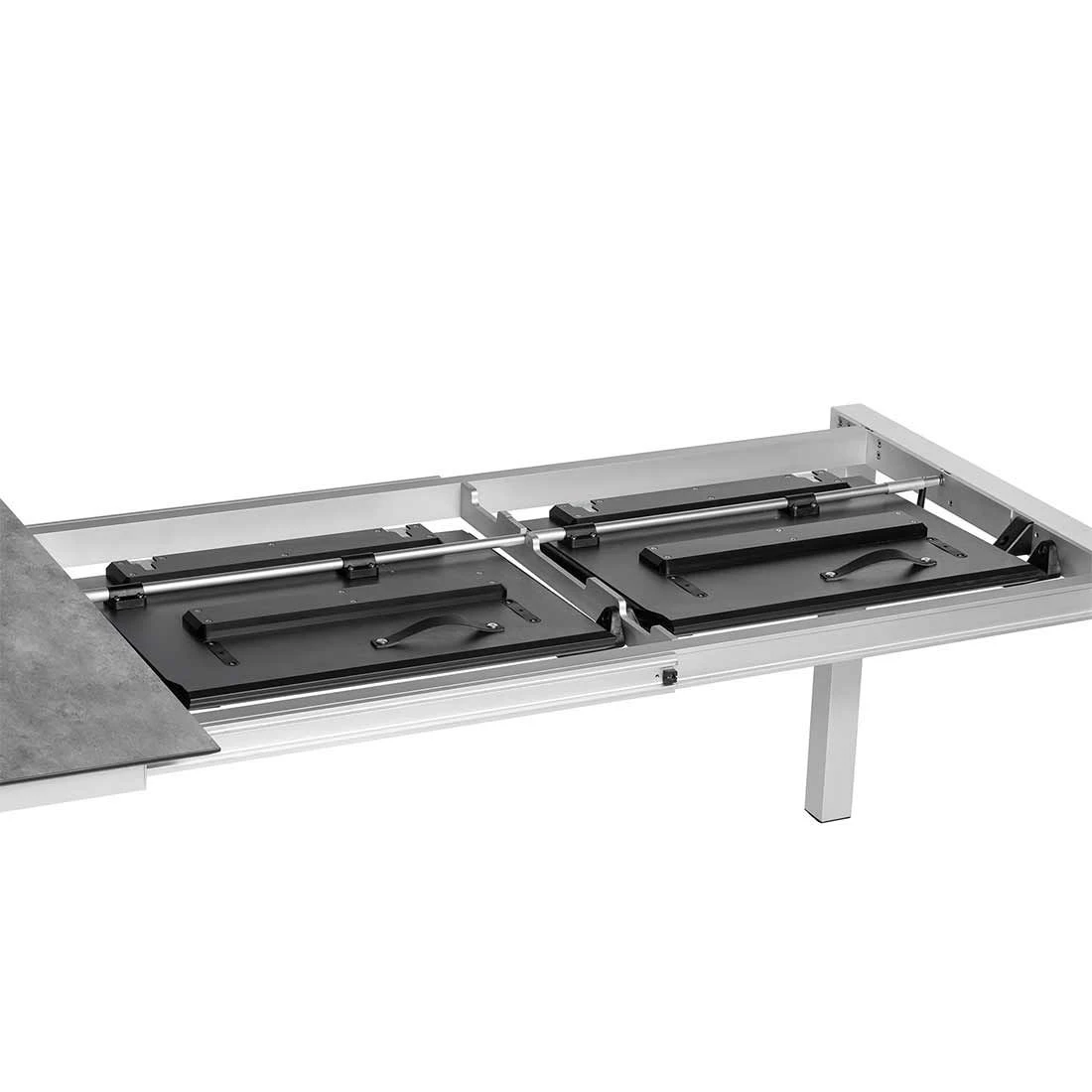 Kettler Cubic Ausziehtisch 210/270/330x95 cm Aluminium/HPL Silber/Anthrazit Kettler Cubic Ausziehtisch 210/270/330x95 Cm Aluminium/HPL Silber/Anthrazit -Kettler kettler cubic ausziehtisch 210 270 330x95 cm edelstahl hpl silber anthrazit 1292943 8