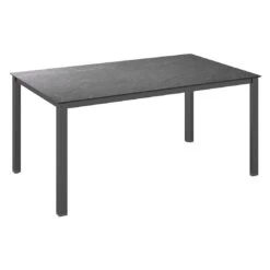 Kettler Cubic Gartentisch 140x70cm Aluminium/HPL Anthrazit/Jura Anthrazit