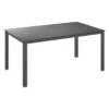 Kettler Cubic Gartentisch 220x95cm Aluminium/HPL Anthrazit/Jura Anthrazit