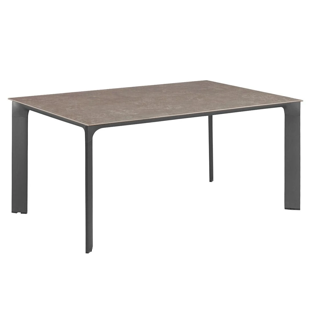 Kettler Diamond Gartentisch 160x95cm Aluminium/Keramik-Glas Anthrazit/Grau-Taupe Kettler Diamond Gartentisch 160x95cm Aluminium/Keramik-Glas Anthrazit/Grau-Taupe -Kettler kettler diamond gartentisch 160x95cm aluminium keramik glas 1413745 1