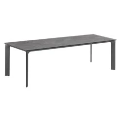 Kettler 12 Kettler Diamond Gartentisch 220x95cm Aluminium/HPL Anthrazit/Anthrazit