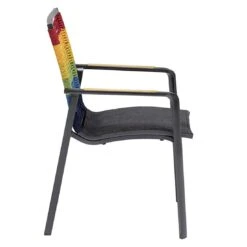 Kettler Diamond Stapelsessel Aluminium/Rope Anthrazit/Charcoal/Regenbogen 2 Kettler Diamond Stapelsessel Aluminium/Rope Anthrazit/Charcoal/Regenbogen -Kettler kettler diamond stapelsessel aluminium rope 1439001 3