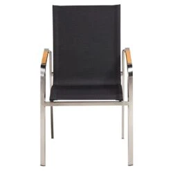 Kettler Diamond Stapelsessel Edelstahl/Outdoorgewebe Anthrazit/Teak 2 Kettler Diamond Stapelsessel Edelstahl/Outdoorgewebe Anthrazit/Teak -Kettler kettler diamond stapelsessel edelstahl teak 1356457 2