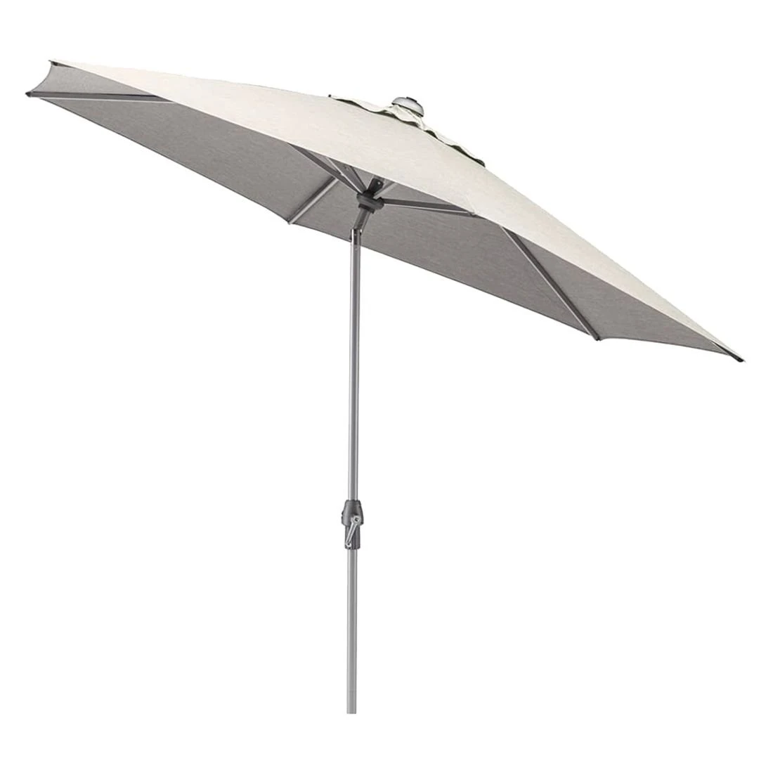 Kettler Easy Allround LED Stockschirm Ø300cm Aluminium/Polyester Silber/Hellgrau Meliert Kettler Easy Allround LED Stockschirm Ø300cm Aluminium/Polyester Silber/Hellgrau Meliert -Kettler kettler easy allround led stockschirm o300cm alu polyester silber hellgrau meliert 1306748 1