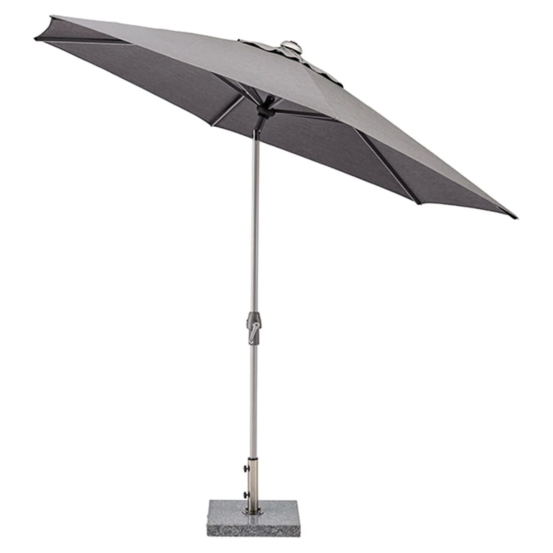 Kettler Easy Allround Stockschirm Ø270cm Aluminium/Polyester Silber/Charcoal Kettler Easy Allround Stockschirm Ø270cm Aluminium/Polyester Silber/Charcoal -Kettler kettler easy allround stockschirm o270cm aluminium polyest silber charcoal 1289995 4