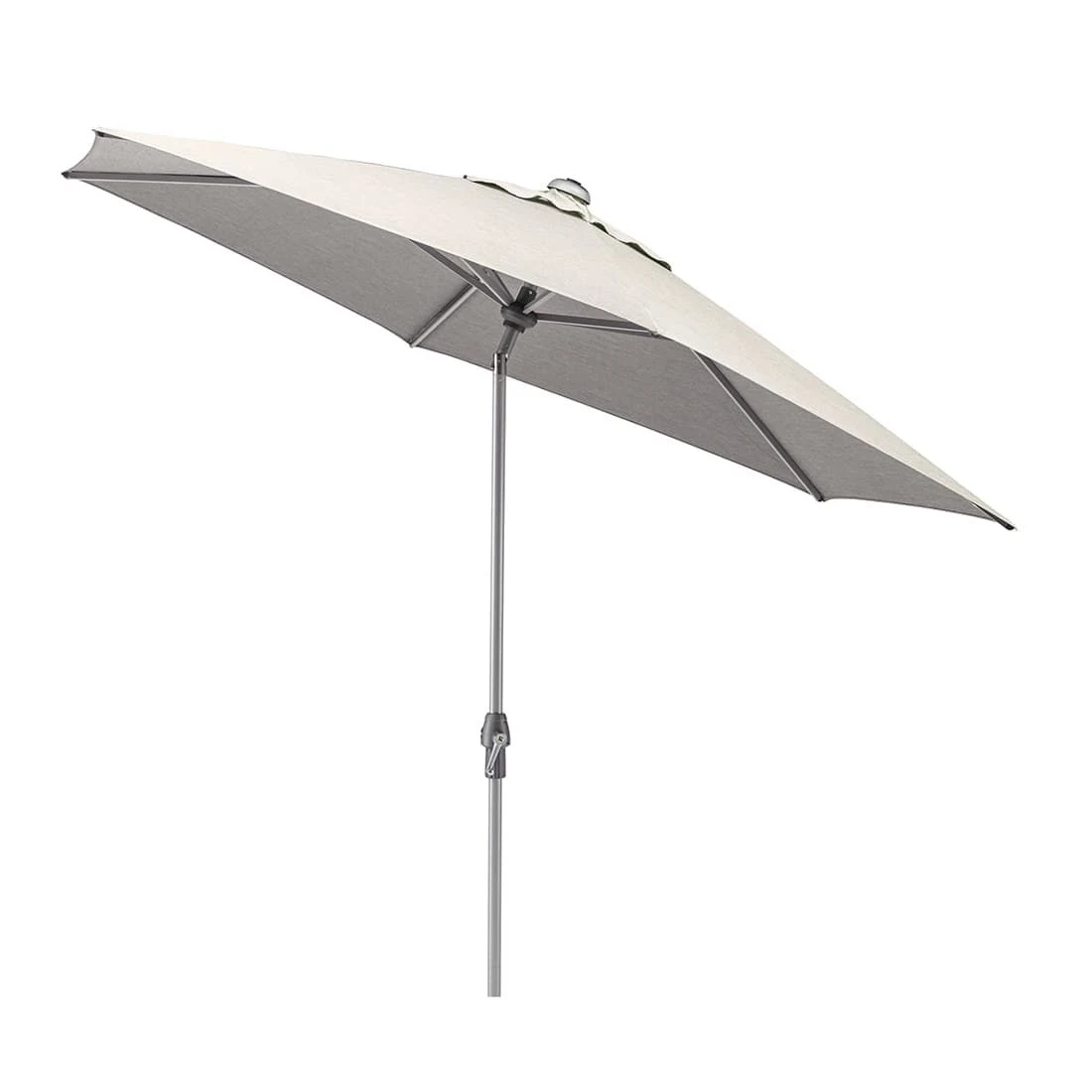 Kettler Easy Allround Stockschirm Ø270cm Aluminium/Polyest Silber/Hellgrau Meliert Kettler Easy Allround Stockschirm Ø270cm Aluminium/Polyest Silber/Hellgrau Meliert -Kettler kettler easy allround stockschirm o270cm aluminium polyest silber hellgrau meliert 1290006 1