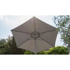 Kettler Easy Allround Stockschirm Ø270cm Aluminium/Polyest Silber/Hellgrau Meliert 3 Kettler Easy Allround Stockschirm Ø270cm Aluminium/Polyest Silber/Hellgrau Meliert -Kettler kettler easy allround stockschirm o270cm aluminium polyest silber hellgrau meliert 1290006 3