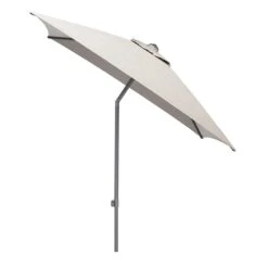 Kettler 26 Kettler -Kettler kettler easy push stockschirm 200x200cm aluminium polyeste anthrazit hellgrau meliert 1306418 1