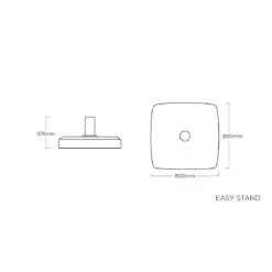 Kettler Easy Stand Schirmständer 80x80cm Kunststoff Grau 2 Kettler Easy Stand Schirmständer 80x80cm Kunststoff Grau -Kettler kettler easy stand schirmstander 80x80cm kunststoff grau 1308871 3