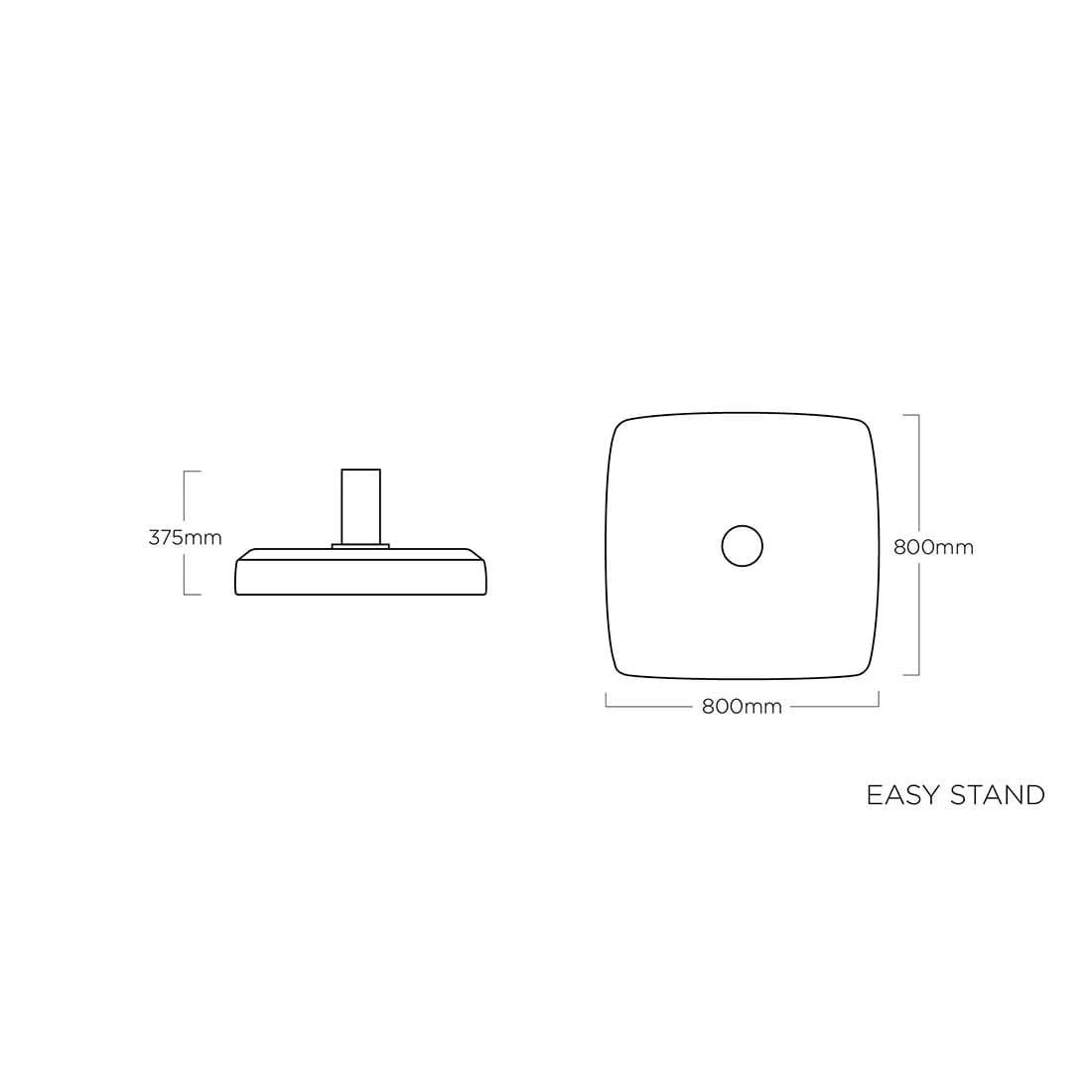 Kettler Easy Stand Schirmständer 80x80cm Kunststoff Grau Kettler Easy Stand Schirmständer 80x80cm Kunststoff Grau -Kettler kettler easy stand schirmstander 80x80cm kunststoff grau 1308871 3