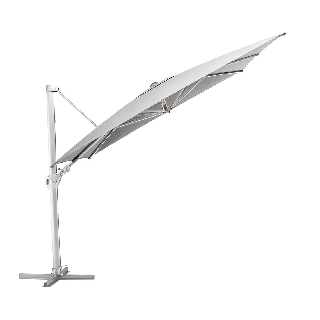 Kettler Easy Swing Ampelschirm 300x300cm Alu/Obravia Silber/Grau Kettler Easy Swing Ampelschirm 300x300cm Alu/Obravia Silber/Grau -Kettler kettler easy swing ampelschirm 300x300cm alu obravia silber grau 1306594 1
