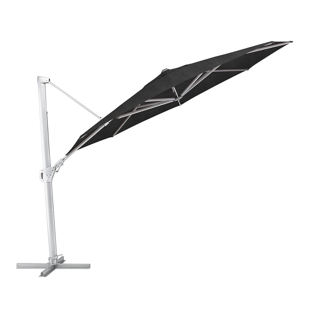 Kettler Easy Swing Ampelschirm Ø350 cm Aluminium/Obravia Silber/Schwarz Kettler Easy Swing Ampelschirm Ø350 Cm Aluminium/Obravia Silber/Schwarz -Kettler kettler easy swing ampelschirm o350cm aluminium obravia silber schwarz 1306572 1 1