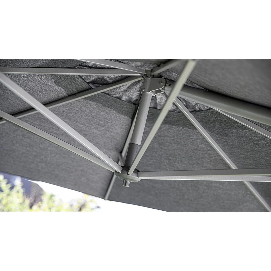 Kettler Easy Turn Ampelschirm Ø330cm Aluminium/Polyester Silber/Charcoal Kettler Easy Turn Ampelschirm Ø330cm Aluminium/Polyester Silber/Charcoal -Kettler kettler easy turn ampelschirm o330cm aluminium polyester silber charcoal 1306693 3