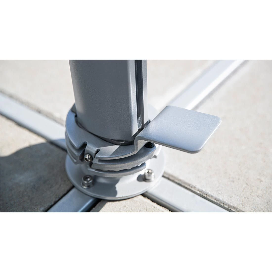 Kettler Easy Turn Ampelschirm Ø330cm Aluminium/Polyester Silber/Charcoal Kettler Easy Turn Ampelschirm Ø330cm Aluminium/Polyester Silber/Charcoal -Kettler kettler easy turn ampelschirm o330cm aluminium polyester silber charcoal 1306693 7