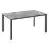 Kettler Edge Gartentisch 220x95cm Aluminium/HPL Anthrazit/Silbergrau