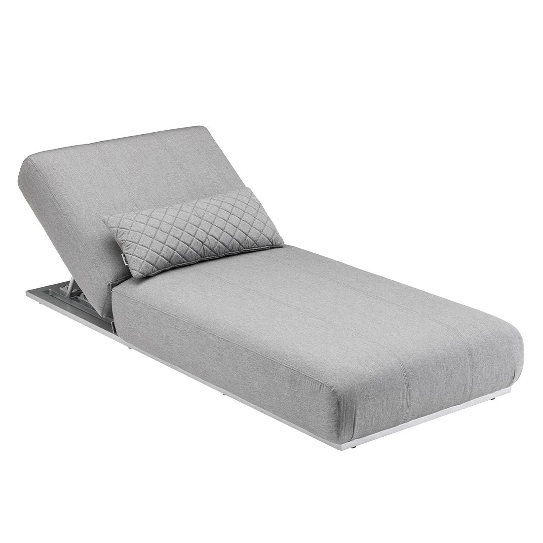 Kettler Ego Gartenliege 213x90x33cm Sunbrella Silber/Grau meliert Kettler Ego Gartenliege 213x90x33cm Sunbrella Silber/Grau Meliert -Kettler kettler ego gartenliege 213x90x33cm sunbrella silber grau meliert 1085032 1