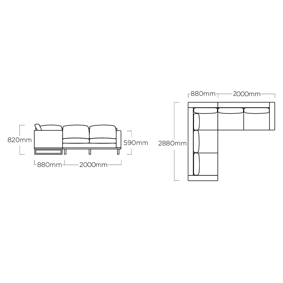 Kettler Ego Ecklounge 2-teilig Aluminium/Sunbrella Silber/Grau meliert Kettler Ego Ecklounge 2-teilig Aluminium/Sunbrella Silber/Grau Meliert -Kettler kettler ego loungeecke 2tlg aluminium sunbrella silber flanelle 1005062 3
