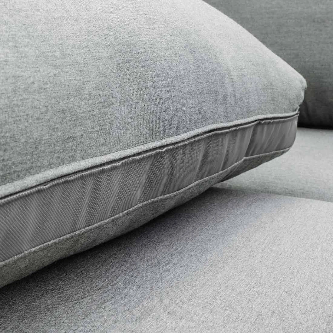 Kettler Ego Ecklounge 2-teilig Aluminium/Sunbrella Silber/Grau meliert Kettler Ego Ecklounge 2-teilig Aluminium/Sunbrella Silber/Grau Meliert -Kettler kettler ego loungeecke 2tlg aluminium sunbrella silber flanelle 1005062 4