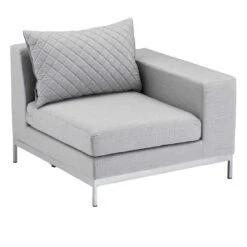 Kettler Ego Modular Ecklounge 7tlg. Sunbrella Silber/Hellgrau Meliert 5 Kettler Ego Modular Ecklounge 7tlg. Sunbrella Silber/Hellgrau Meliert -Kettler kettler ego modular loungeecke 7tlg aluminium sunbrella 2