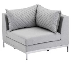 Kettler Ego Modular Ecklounge 7tlg. Sunbrella Silber/Hellgrau Meliert 8 Kettler Ego Modular Ecklounge 7tlg. Sunbrella Silber/Hellgrau Meliert -Kettler kettler ego modular loungeecke 7tlg aluminium sunbrella 5