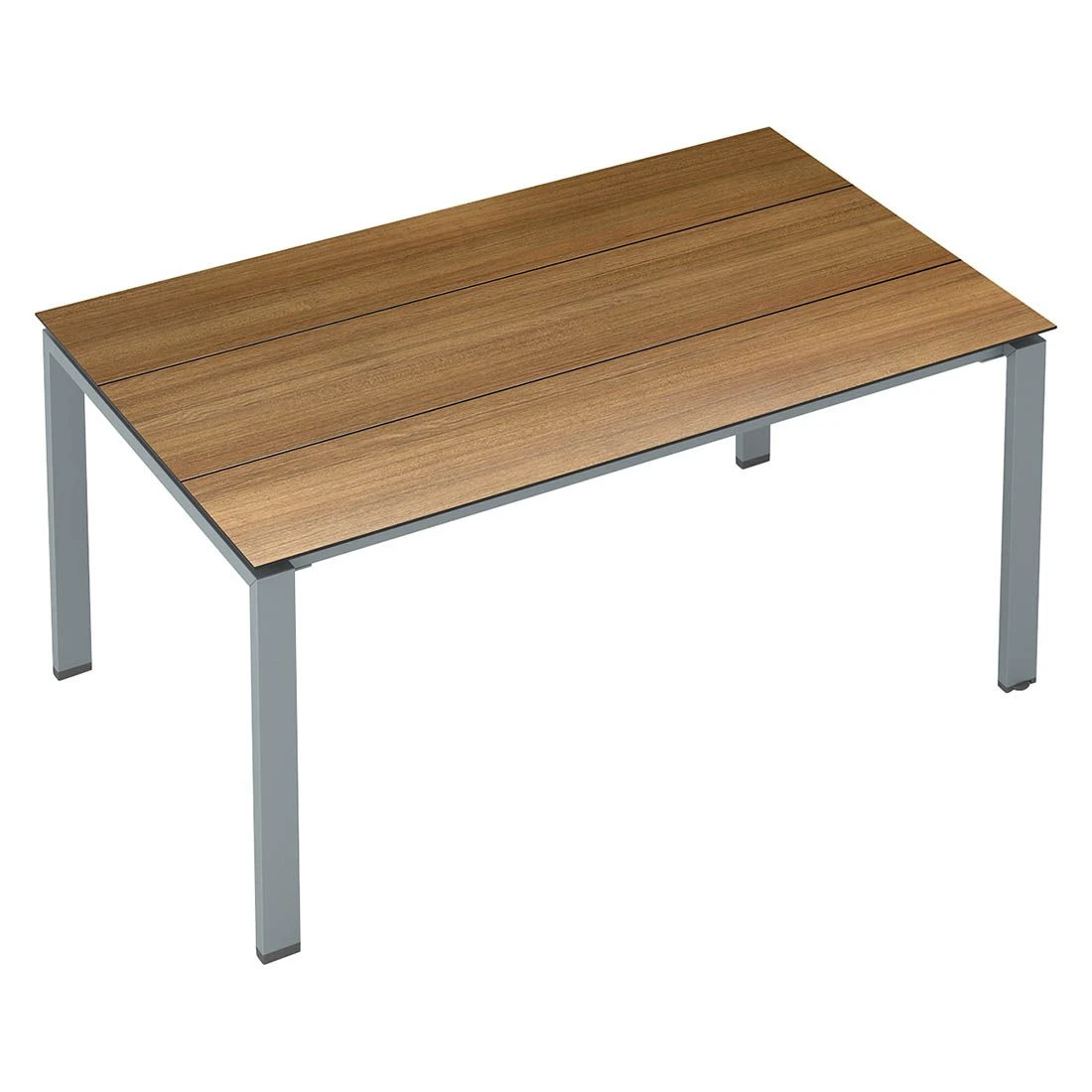 Kettler Float Gartentisch 180x95cm Aluminium/HPL Silber/Teak-Optik mit Fräsung Kettler Float Gartentisch 180x95cm Aluminium/HPL Silber/Teak-Optik Mit Fräsung -Kettler kettler float gartentisch 180x95cm aluminium hpl 1496278 2