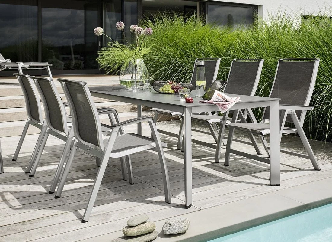 Kettler Forma II Gartenmöbel-Set 7-tlg. Tisch 220x95cm Silber/Graphit Kettler Forma II Gartenmöbel-Set 7-tlg. Tisch 220x95cm Silber/Graphit -Kettler kettler forma ii gartenmoebel set 7 tlg tisch 220x95cm 1494573 1