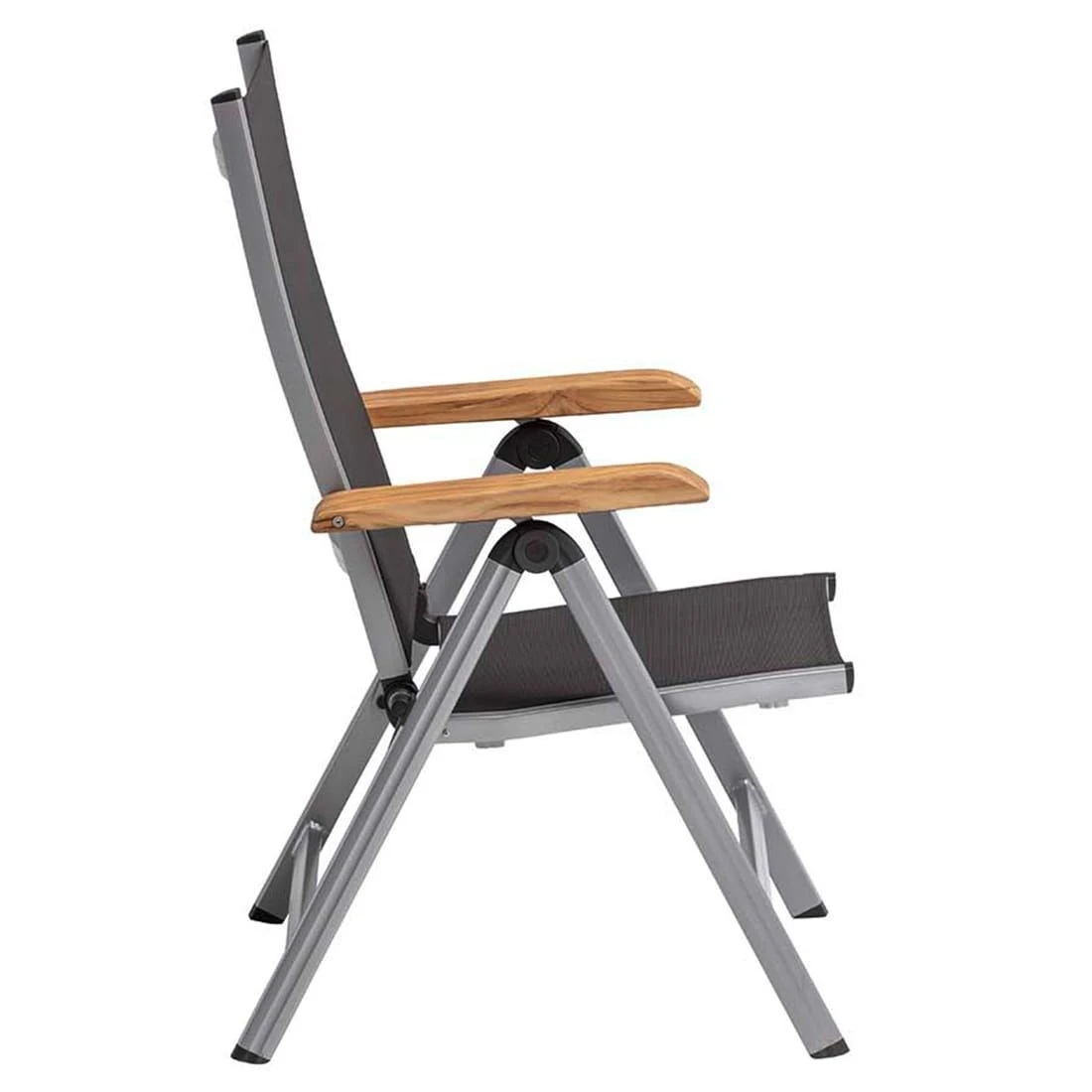 Kettler Granada Klappsessel Aluminium/Textilene Silber/Anthrazit Kettler Granada Klappsessel Aluminium/Textilene Silber/Anthrazit -Kettler kettler granada klappsessel aluminium textilene 4