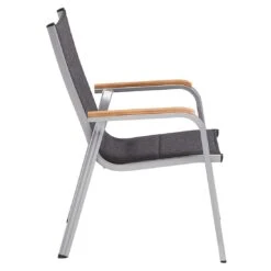 Kettler Granada T Pad Stapelsessel Aluminium/Outdoorgewebe Silber/Anthrazit Meliert 3 Kettler Granada T Pad Stapelsessel Aluminium/Outdoorgewebe Silber/Anthrazit Meliert -Kettler kettler granada t pad stapelsessel alu outdoorgewebe 1369371 4