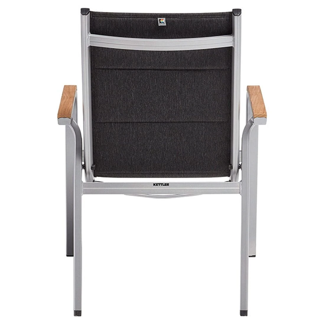 Kettler Granada T pad Stapelsessel Aluminium/Outdoorgewebe Silber/Anthrazit Meliert Kettler Granada T Pad Stapelsessel Aluminium/Outdoorgewebe Silber/Anthrazit Meliert -Kettler kettler granada t pad stapelsessel alu outdoorgewebe 1369371 5