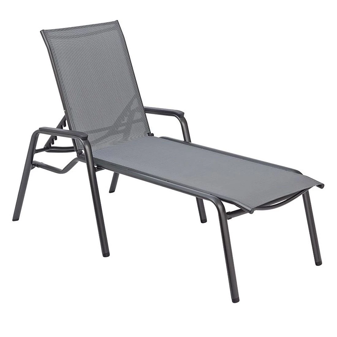 Kettler Cirrus Gartenliege Aluminium/Textilene Anthrazit/Anthrazit-Grau Kettler Cirrus Gartenliege Aluminium/Textilene Anthrazit/Anthrazit-Grau -Kettler kettler hks cirrus komfort stapelliege aluminium textilen anthrazit anthrazit grau 1