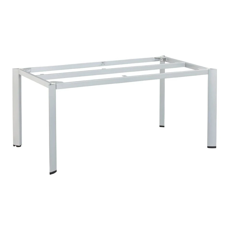 Kettler Edge Gartentisch-Gestell 160x95 cm Aluminium Silber Kettler Edge Gartentisch-Gestell 160x95 Cm Aluminium Silber -Kettler kettler hks edge tischgestell 160x95cm aluminium silber 1 1
